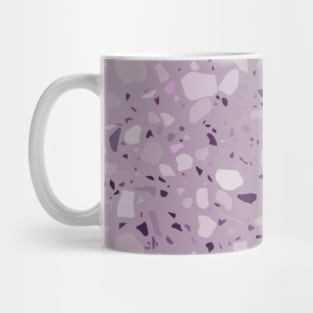 Lavender Purple Terrazzo Pattern Mug